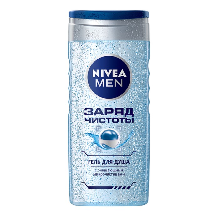 

Гель для душа Nivea Men Заряд чистоты, 250 мл