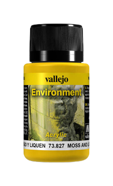 фото Краска vallejo weathering effects 40ml. moss and lichen effect 73.827