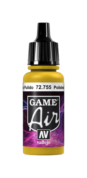 фото Краска для аэрографа game air 755-17ml. polished gold 72.755 vallejo