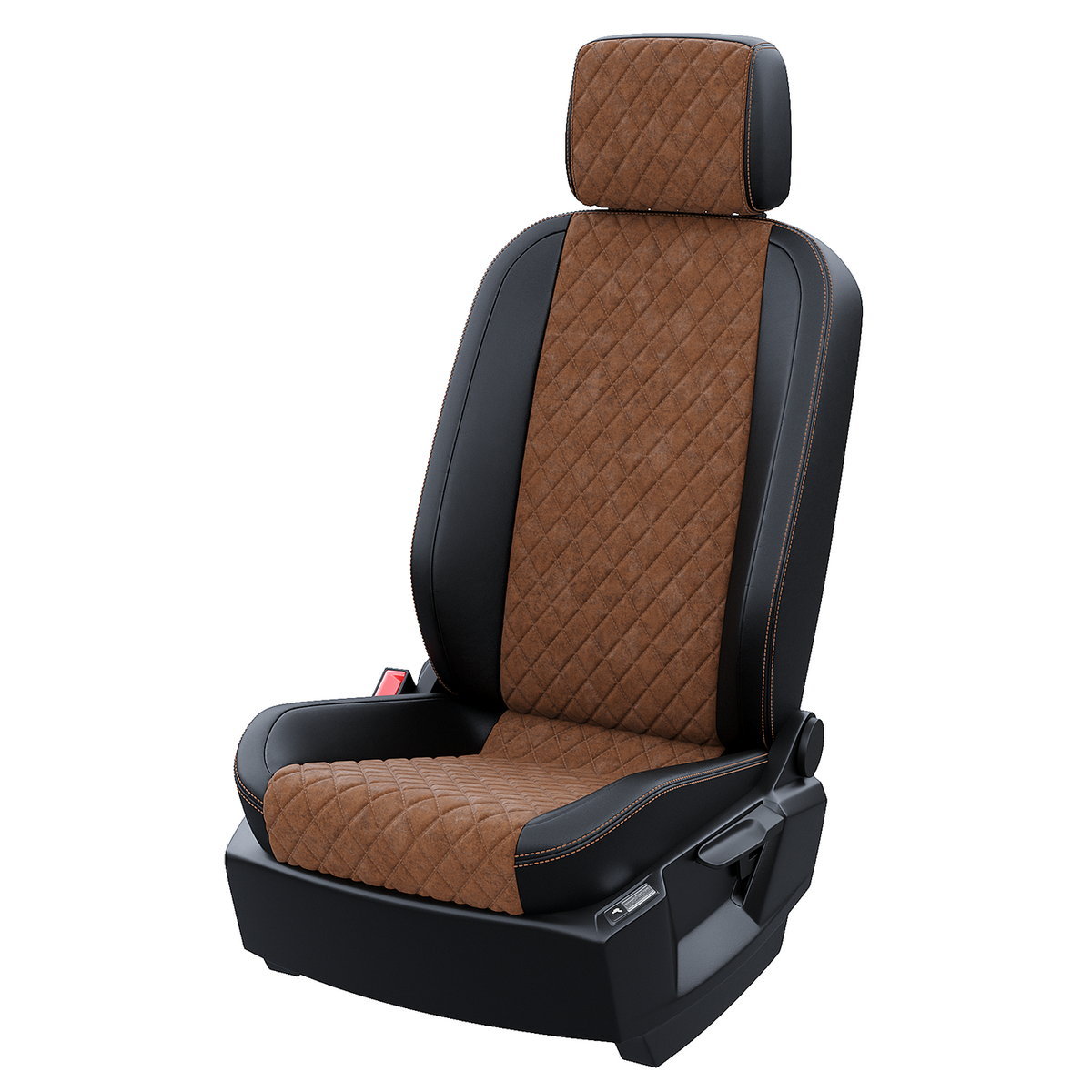 

Чехлы на сиденья Чехлы.ру для Opel Astra H 3 5550AV120FT2 Алькантара ромб, Коричневый;черный, 5550AV