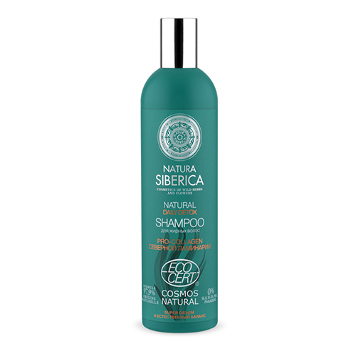 

Шампунь Natura Siberica Daily detox для жирных волос 400 мл