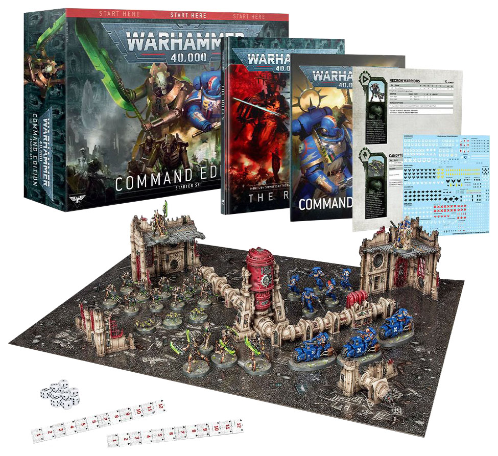 фото Настольная игра games workshop wh40k: command edition starter на русском яз. 40-05