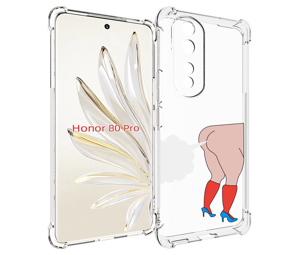 

Чехол MyPads смешная-ситуация детский для Honor 80 Pro, Прозрачный, Tocco