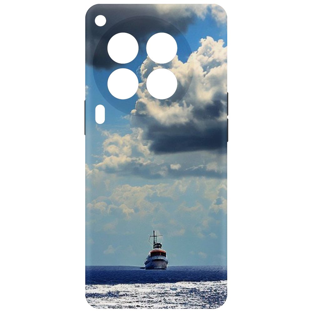 

Чехол-накладка Krutoff Soft Case Море для TECNO Camon 30 Premier 5G черный