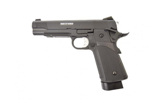 

Пистолет KJW KP-05.CO2 M1911 COLT GBB Hi-Capa 6 CO2 Black, Черный