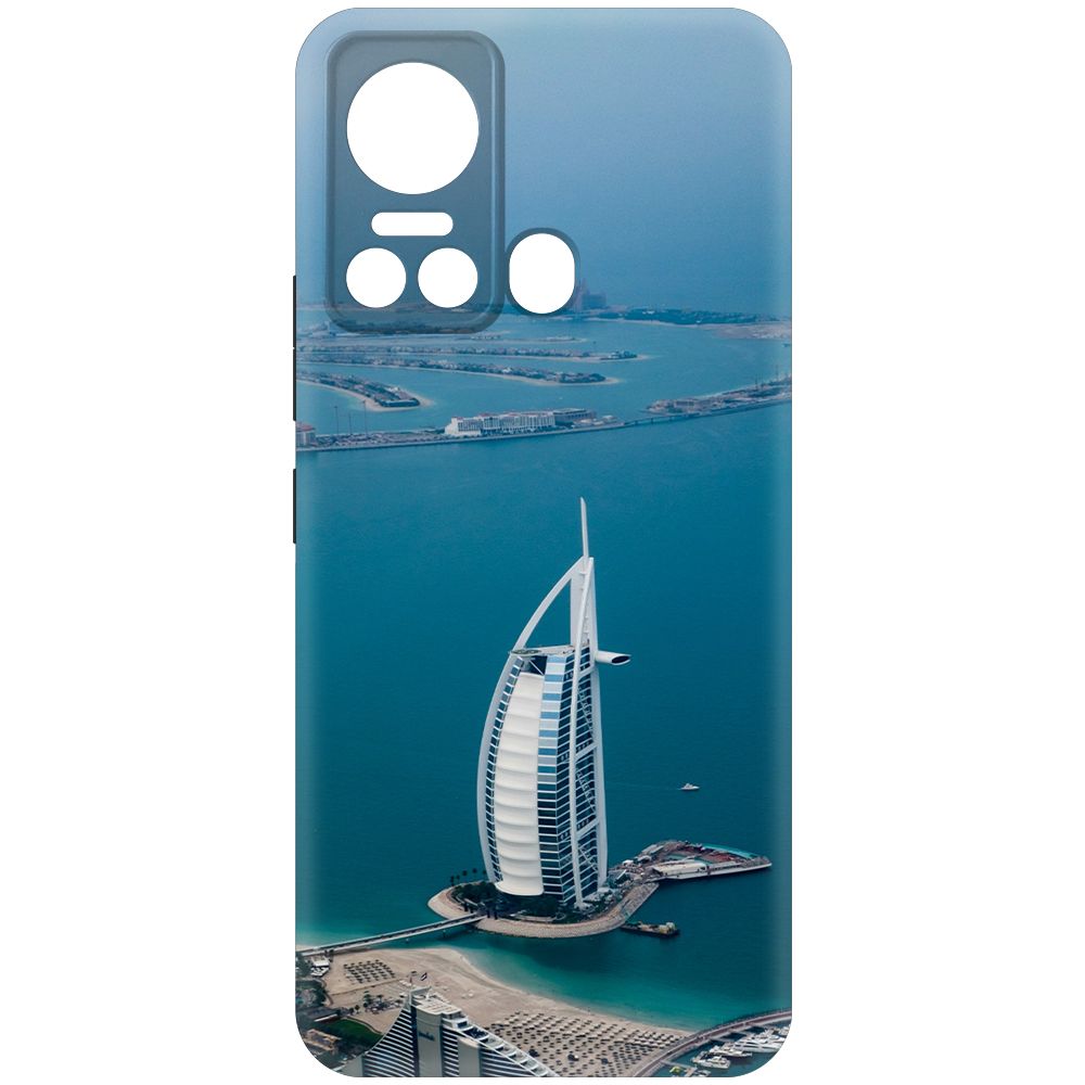 

Чехол-накладка Krutoff Soft Case ОАЭ, Бурдж-эль-Араб для ITEL S18 черный