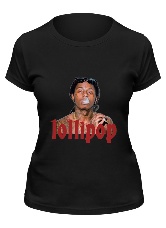 

Футболка женская Printio Lil wayne черная 2XL, Черный, Lil wayne