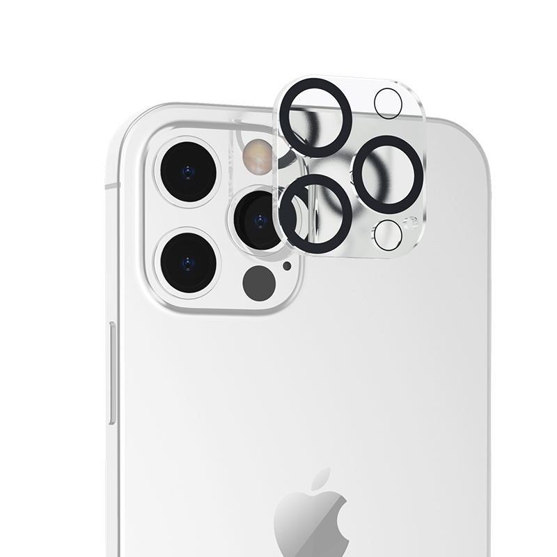 

Защитное стекло на iPhone 12 Pro Max (6.7) G13, HOCO, на заднюю камеру, черное