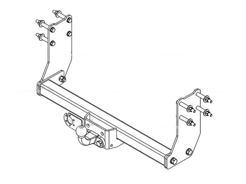 

Фаркоп AvtoS fd34 ford transit 2000-2014 шасси без электрики