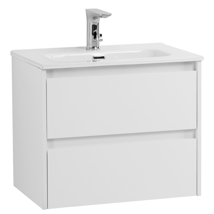 фото Тумба с раковиной belbagno kraft 39-600 bianco opaco