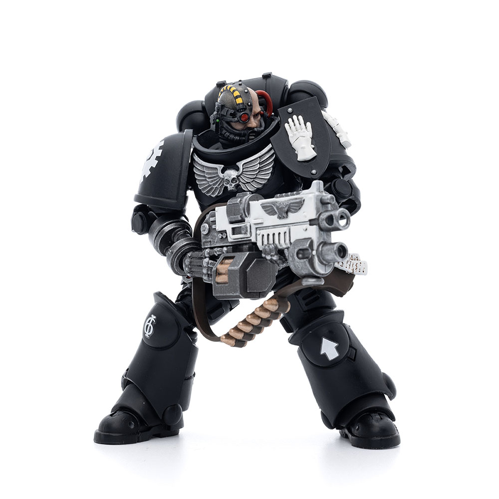 Фигурка JOYTOY подвижная Warhammer 40000 Iron Hands Intercessors Brother Ignar