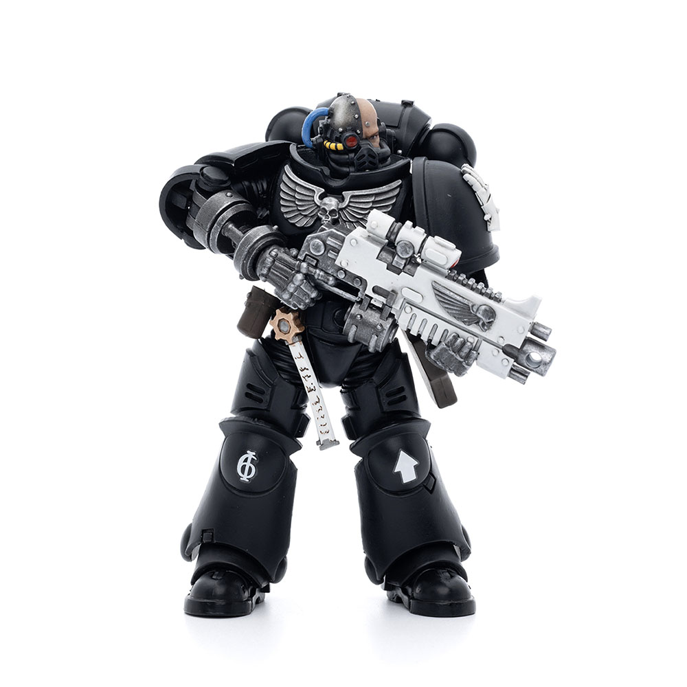 Фигурка JOYTOY подвижная Warhammer 40000 Iron Hands Intercessors Brother Gravak