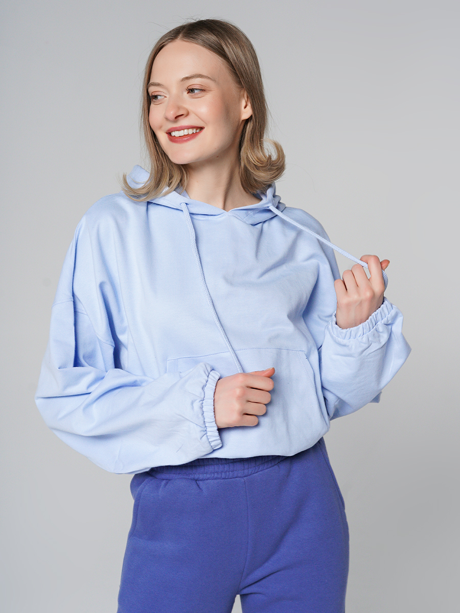 

Худи женское ТВОЕ 84664 голубое XL, 84664