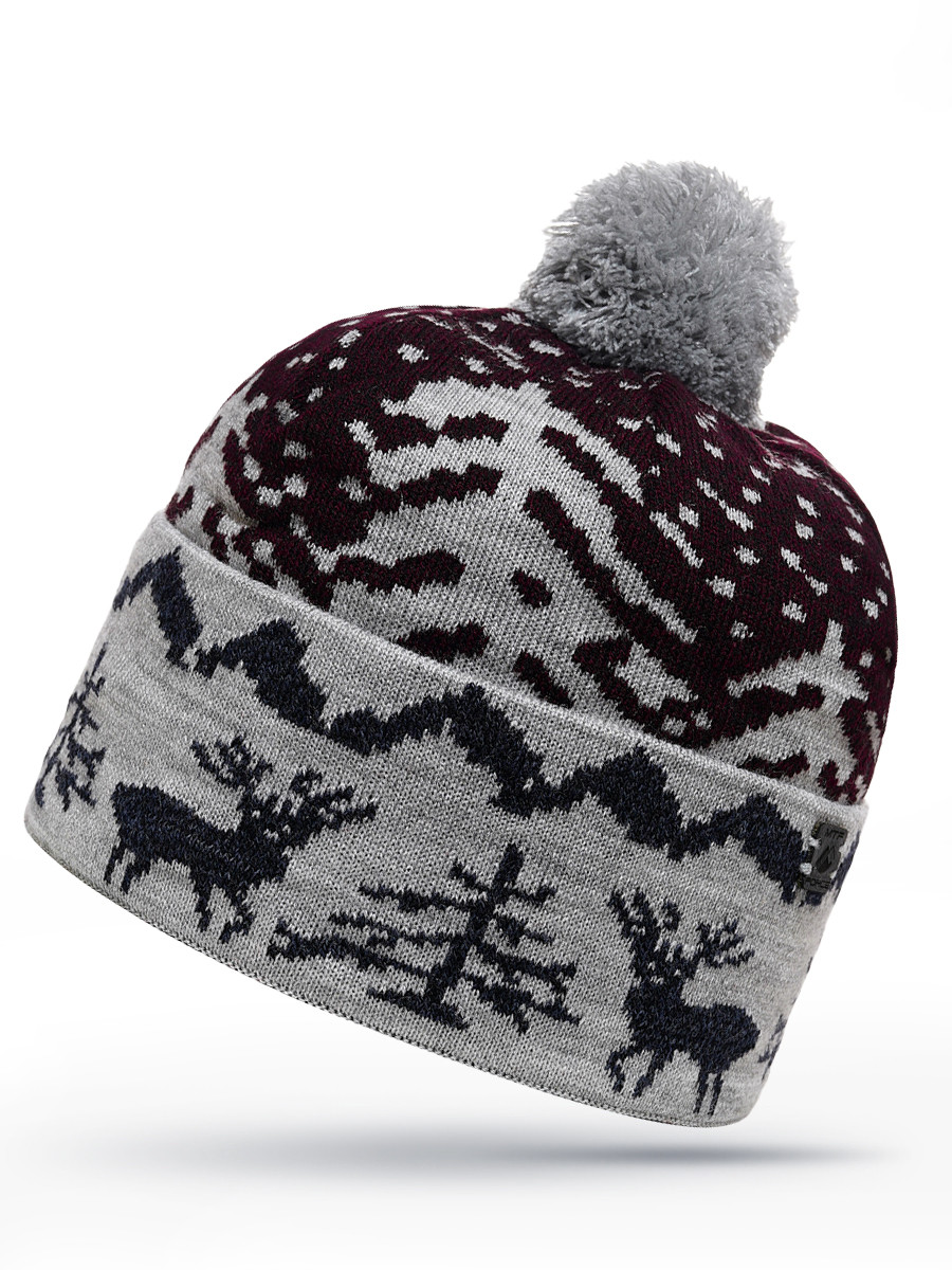 

Шапка еврозима роксен 6034Sr серая 52, 6034