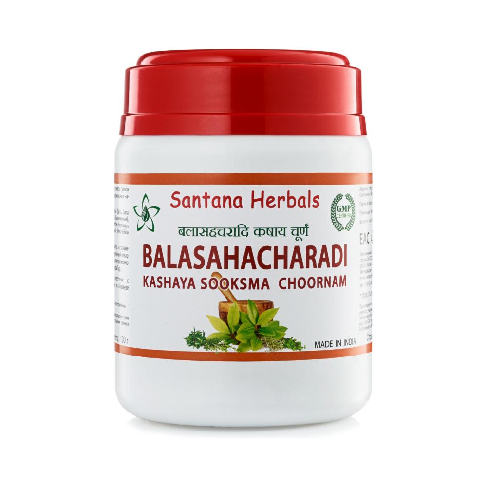 Баласахачаради кашая сукшма чурна Сантана, 100 г, Santana Herbals  - Купить