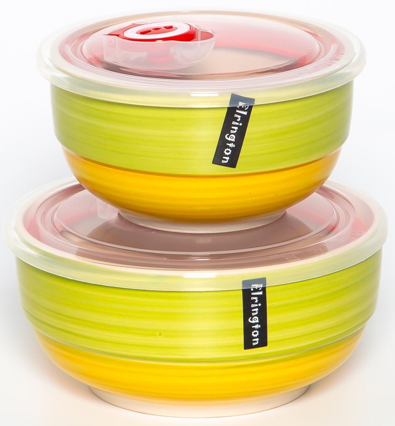 

Салатник с крышкой Elrington Аэрограф 2 шт 450 мл 139-23113