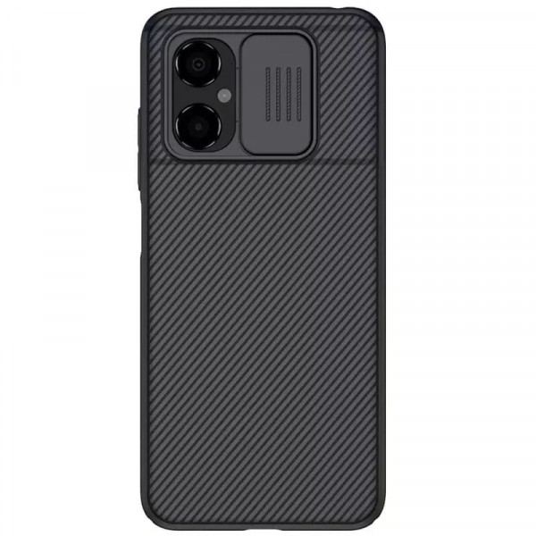 

Пластиковый чехол Nillkin CamShield с защитой камеры для Poco M4 5G, Черный