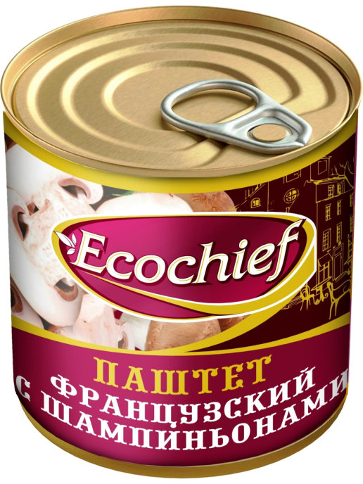 

Паштет Ecochief Французский с шампиньонами 250 г