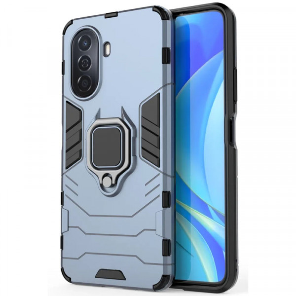 

Противоударный чехол Epik Transformer Ring для Huawei Nova Y70 / Y70 Plus, Синий