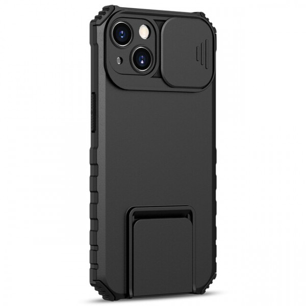 фото Противоударный чехол epik camshield holder для iphone 14 с защитой камеры