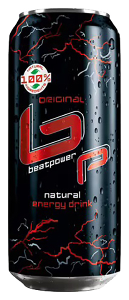 

Энергетический напиток BeatPower Pineberry-Kiwi газированный безалкогольный 0,45 л