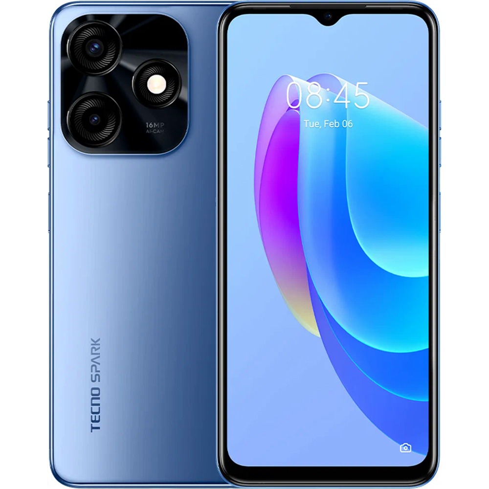 

Смартфон Tecno Spark 10C 4/128GB Magic Skin Blue, Spark 10