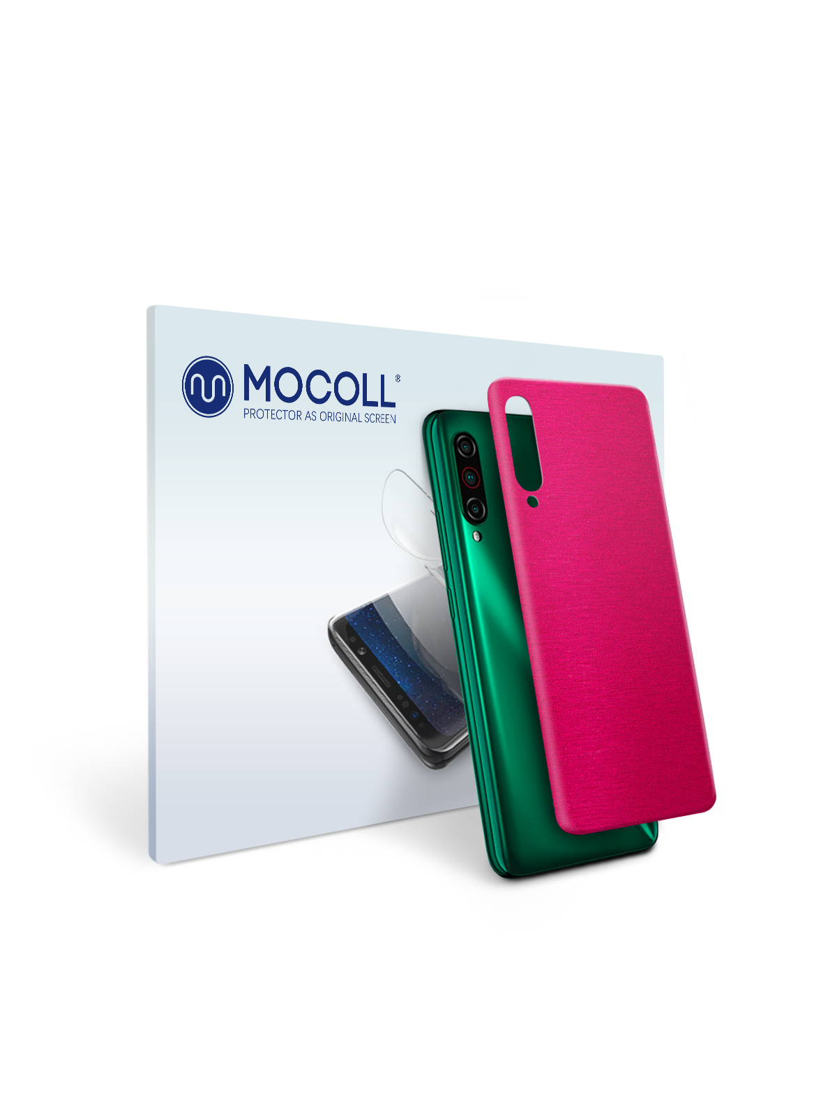 

Пленка защитная MOCOLL для задней панели Meizu 16T Металлик Розовый