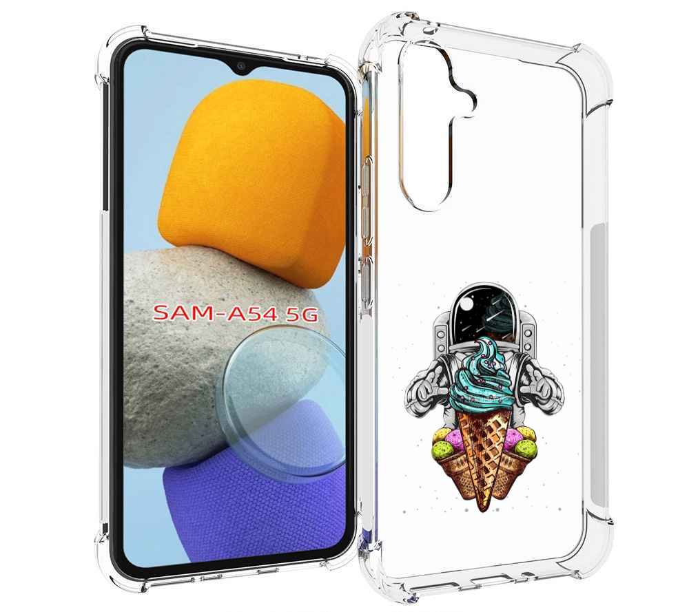 

Чехол MyPads астронавт-любит-мороженное для Samsung Galaxy A54, Tocco