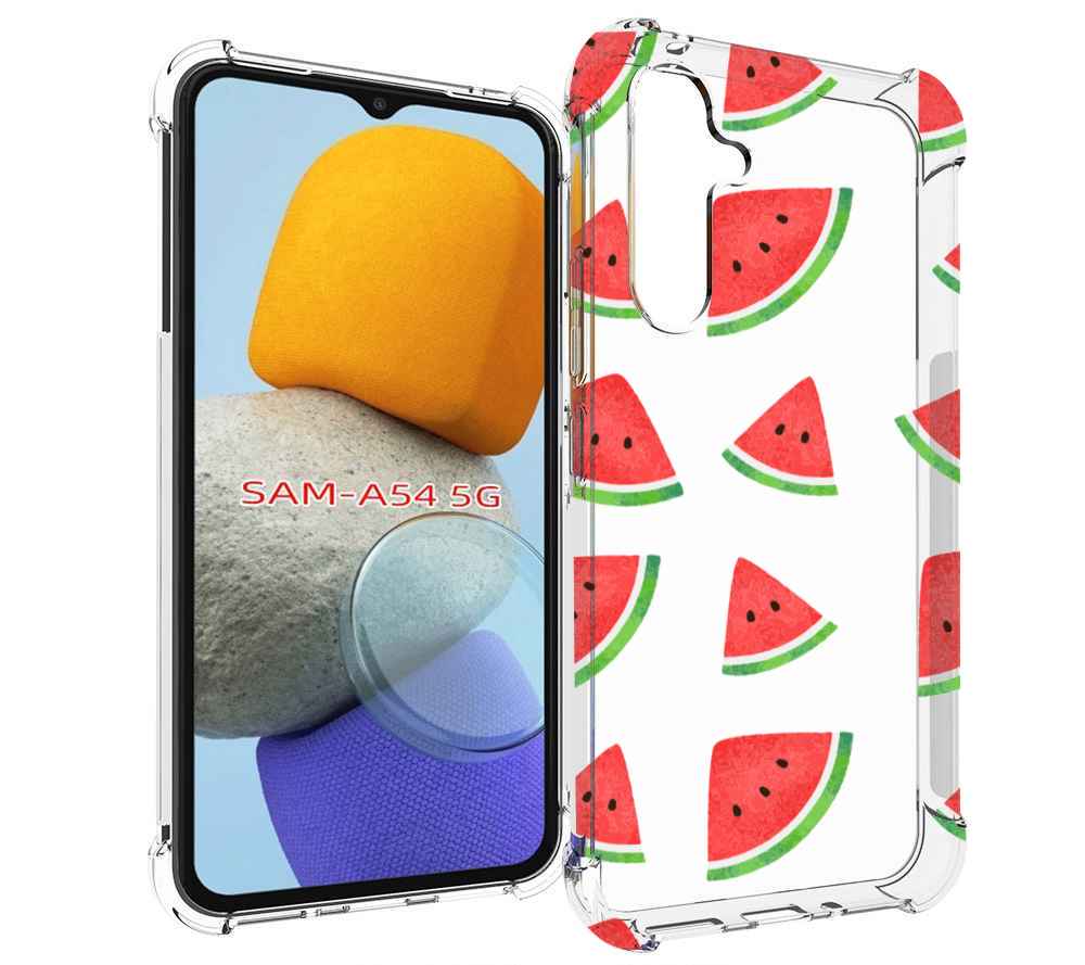 

Чехол MyPads арбузики для Samsung Galaxy A54, Tocco