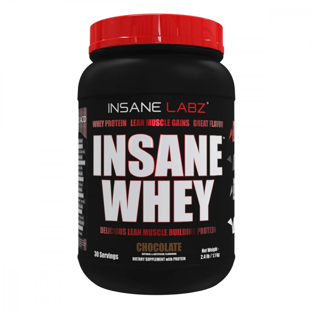 Сывороточный протеин Insane Labz Insane Whey 1100g, вкус Шоколад