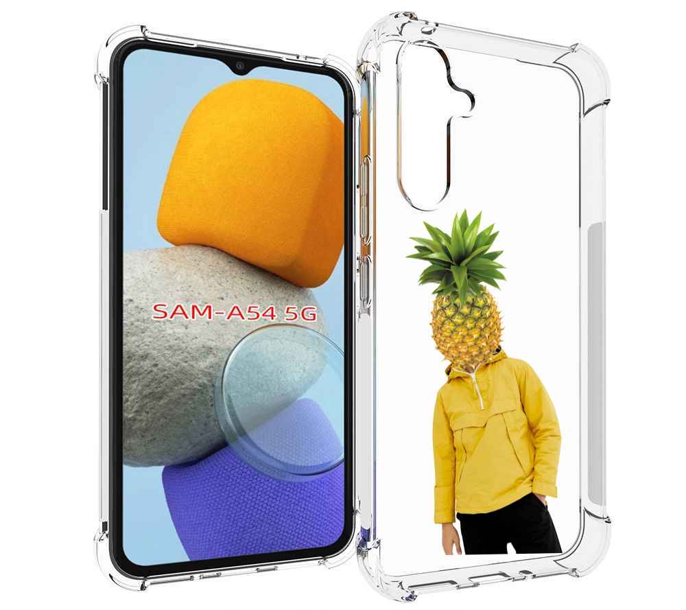

Чехол MyPads ананасовая-голова для Samsung Galaxy A54, Tocco