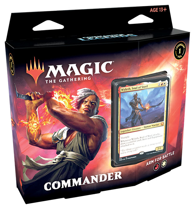 

Колода Wizards of the Coast для Commander Arm For Battle Commander Legends на англ.