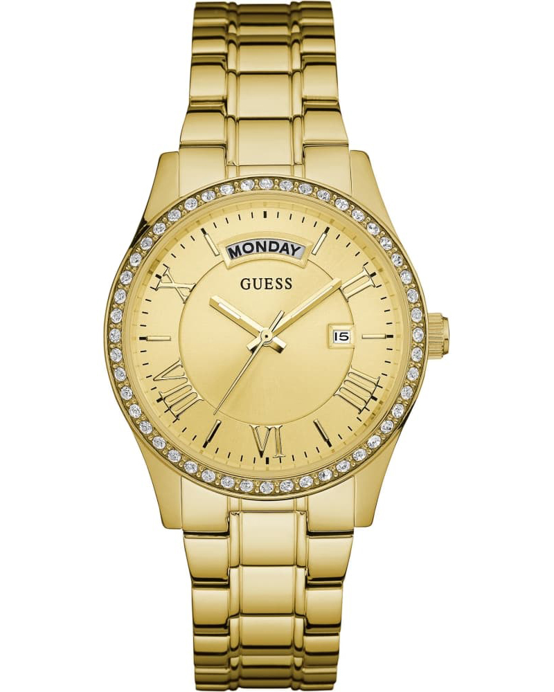 фото Наручные часы женские guess w0764l2 золотистые