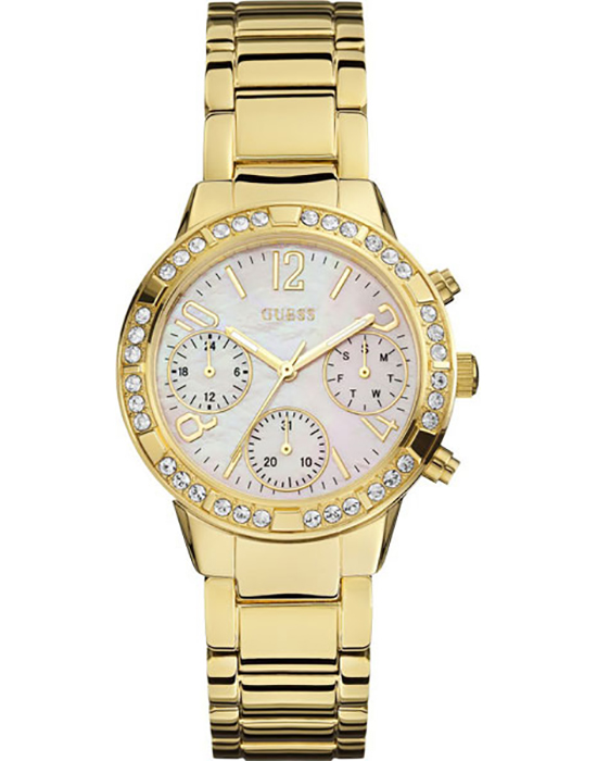 фото Наручные часы женские guess w0546l2 золотистые