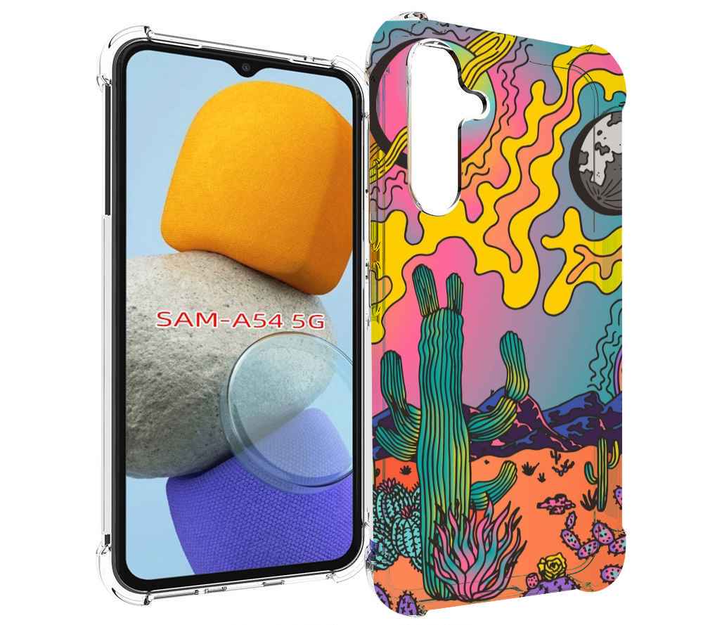 

Чехол MyPads акварельные рисунки для Samsung Galaxy A54, Tocco