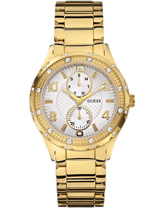 фото Наручные часы женские guess w0442l2 золотистые