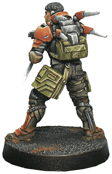 

Миниатюра Corvus Belli Yu Jing - Gui Feng Spec-Ops (Extra Weapon Sprue) 280358-0368