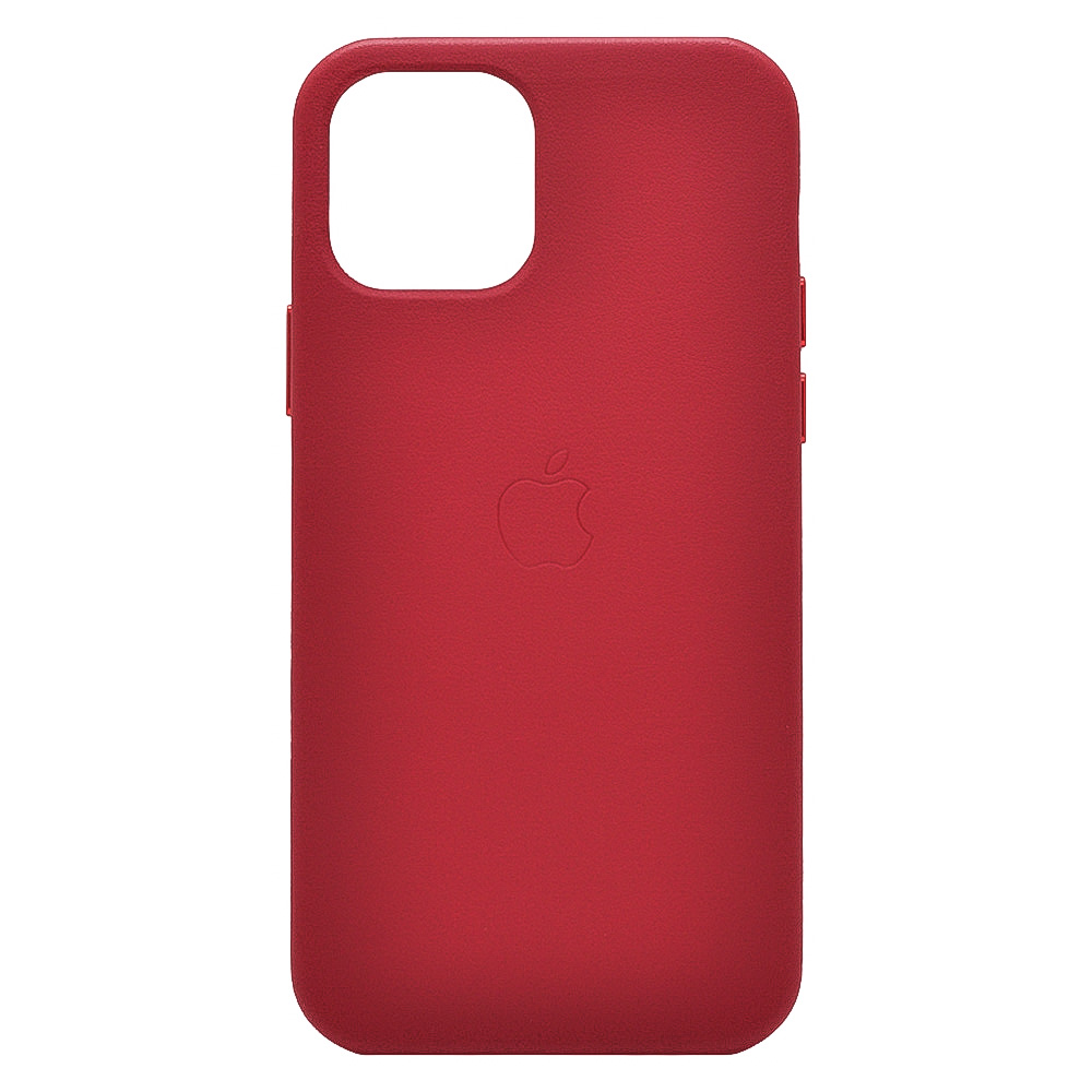 фото Чехол case-house leather для iphone 12 pro max, red