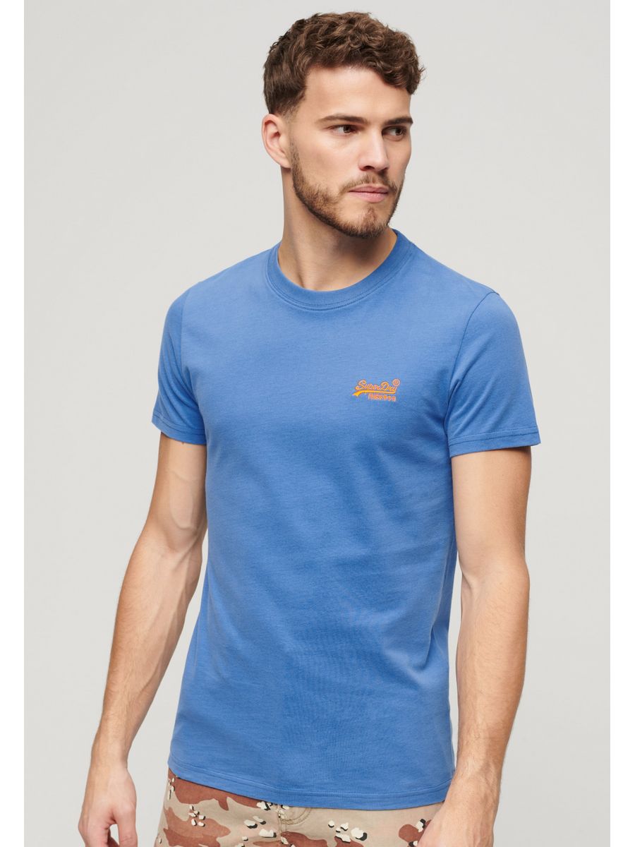 

Футболка мужская Superdry SU222O2BS синяя 3XL, Синий, SU222O2BS