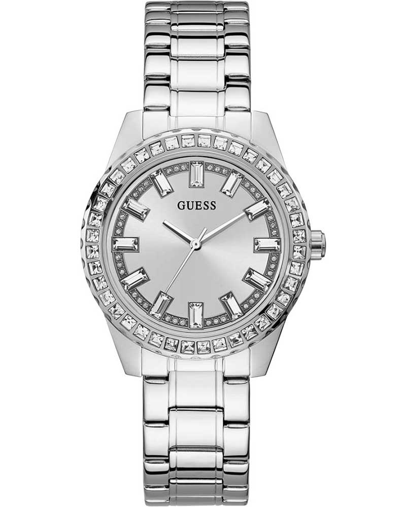 фото Наручные часы женские guess gw0111l1 серебристые
