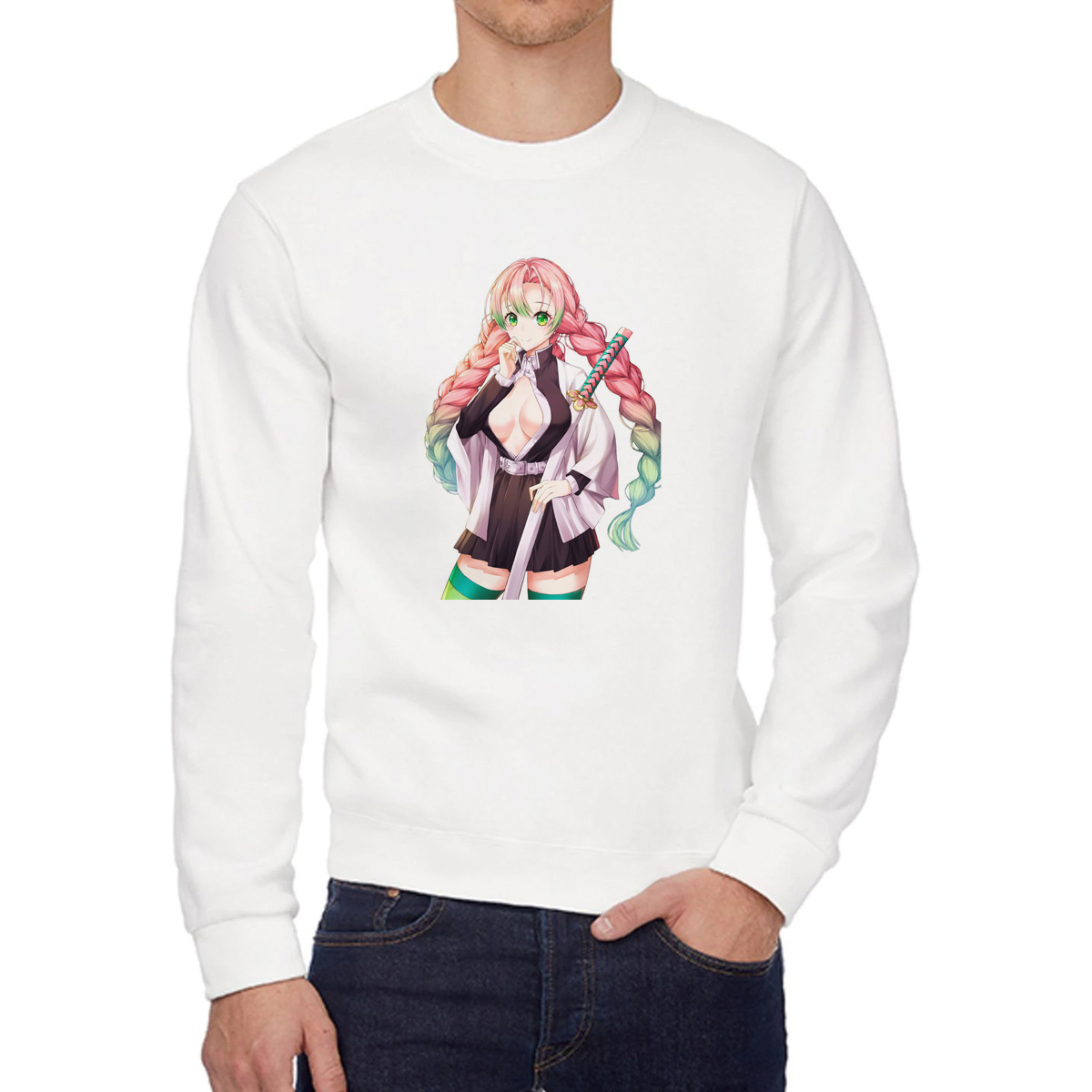 

Свитшот унисекс CoolPodarok W041259 белый 50 RU, 0W041259