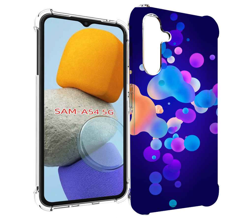 

Чехол MyPads абстрактные-пузырьки для Samsung Galaxy A54, Tocco