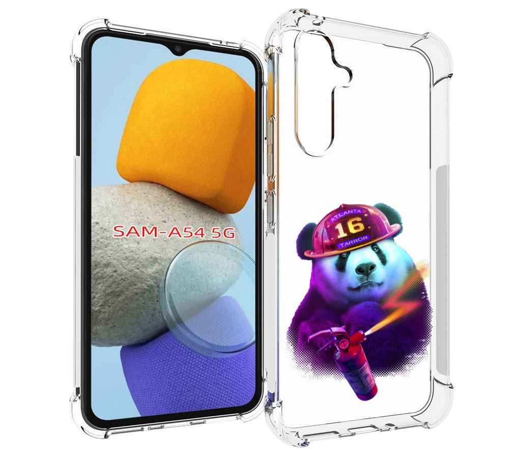 

Чехол MyPads Яркая панда детский для Samsung Galaxy A54, Tocco
