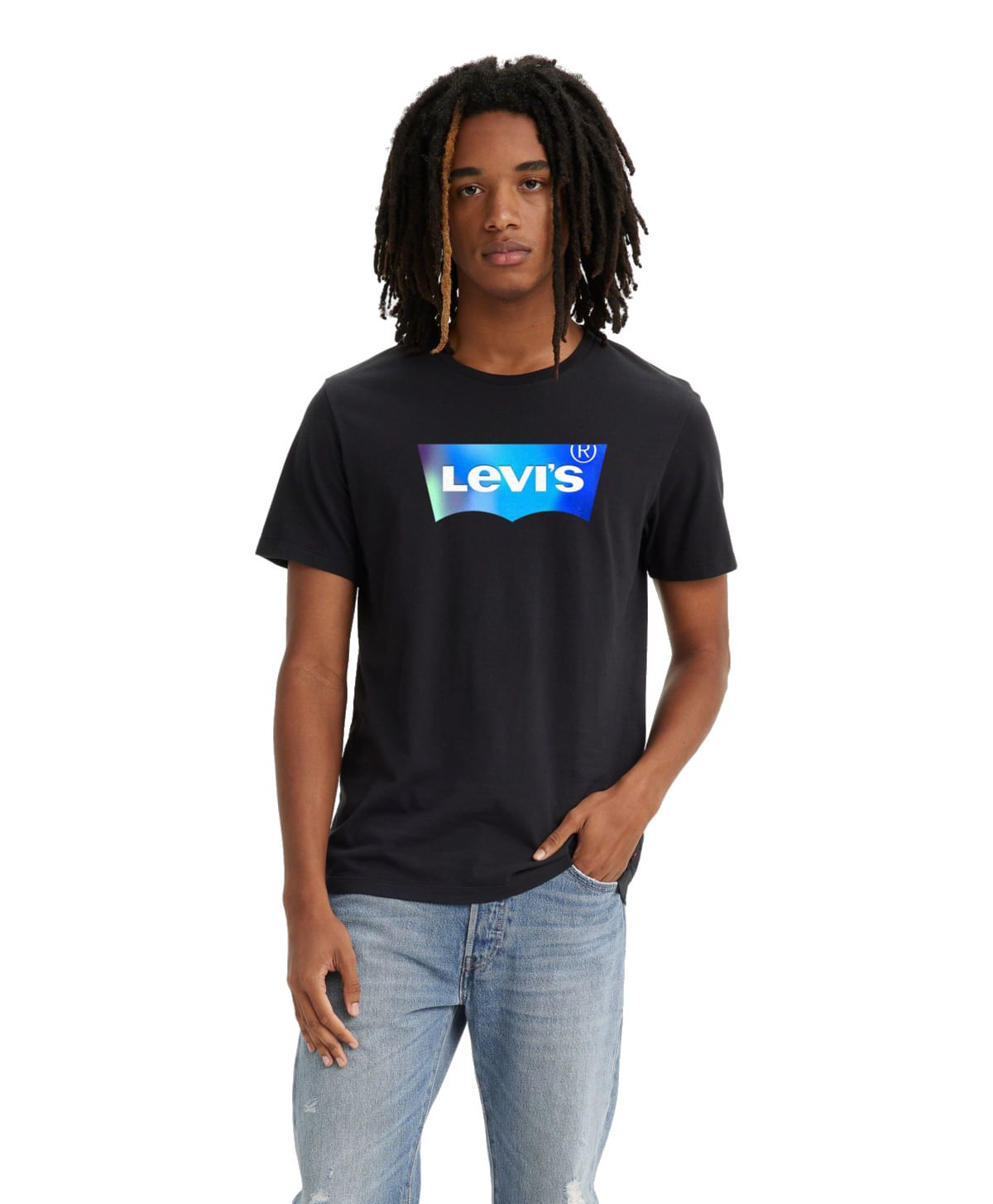 

Футболка мужская Levi's 22491 черная S, Черный, 22491-2
