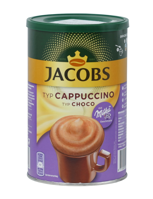 Кофейный напиток Jacobs Choko Cappuccino Milka, 500 г