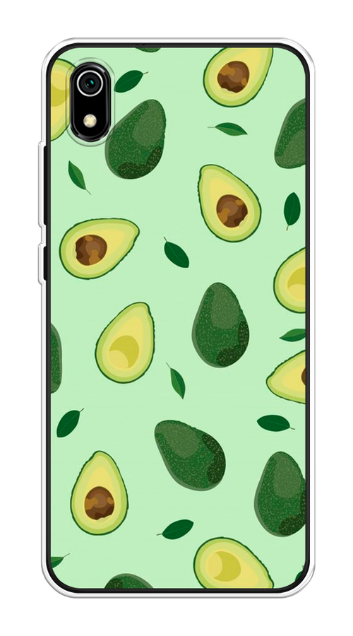 

Чехол на Xiaomi Redmi 7A "Blue avocado", Коричневый;зеленый, 35450-1