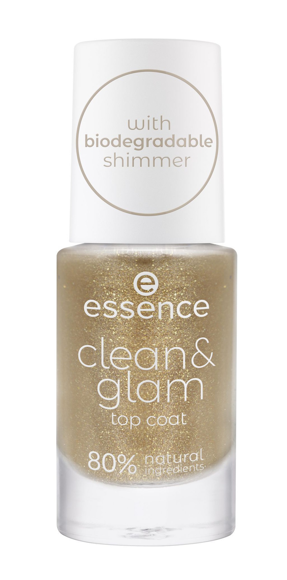 

Верхнее покрытие essence - для ногтей clean & glam, 8 мл