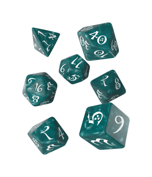 Набор кубиков Q-Workshop Classic RPG Stormy white Dice Set 7 SCLE1A 2250₽