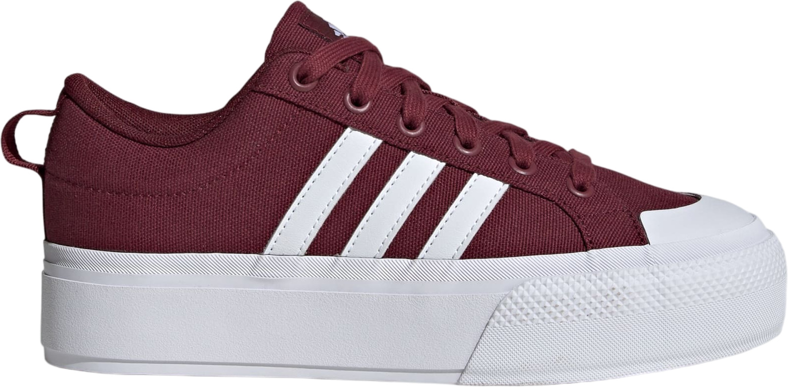 

Кеды женские Adidas Bravada 2.0 Platform бордовые 7.5 UK, Бордовый, Bravada 2.0 Platform