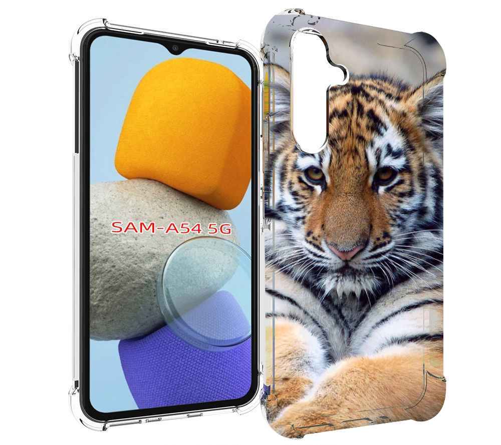 

Чехол MyPads Тигренок для Samsung Galaxy A54, Tocco